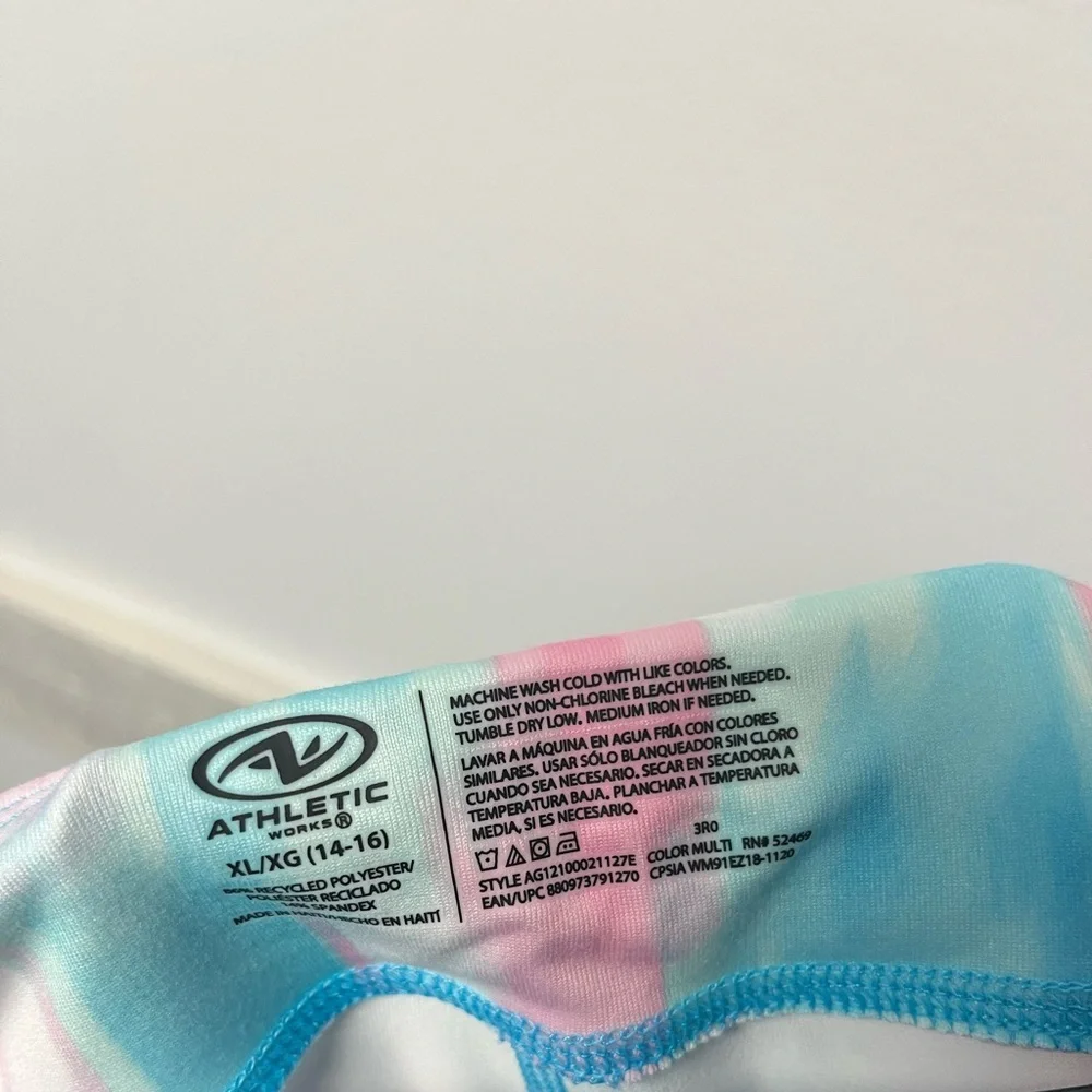 Girls Athletic Leggings XL 14/16